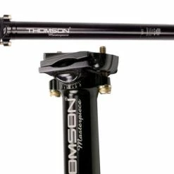 Thomson Patentsattelstütze Masterpiece Ø 27,2mm L330mm Schwarz 16mm Versatz