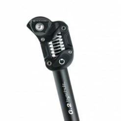 By Schulz BySchulz Federsattelstütze G.2 Ø33,9mm L450mm Schwarz Hart