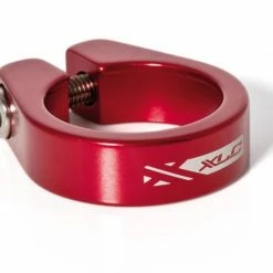 XLC Sattelstütz-Klemmring PC-B09 Ø 31,6mm, Rot, Alu, Mit Innensechskant