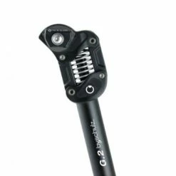 By Schulz BySchulz Federsattelstütze G.2 Ø 34,9mm, 450mm, Schwarz, Medium 60-85kg