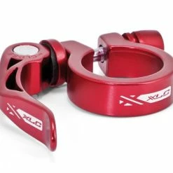 XLC Sattelstütz-Klemmring PC-L04 Ø 31,6mm, Rot, Alu, Mit Schnellspanner