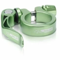XLC Sattelstütz-Klemmring PC-L04 Ø 31,6 Mm Limegreen Mit Schnellspanner