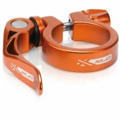 XLC Sattelstütz-Klemmring PC-L04 Ø 34,9 Mm Orange Mit Schnellspanner