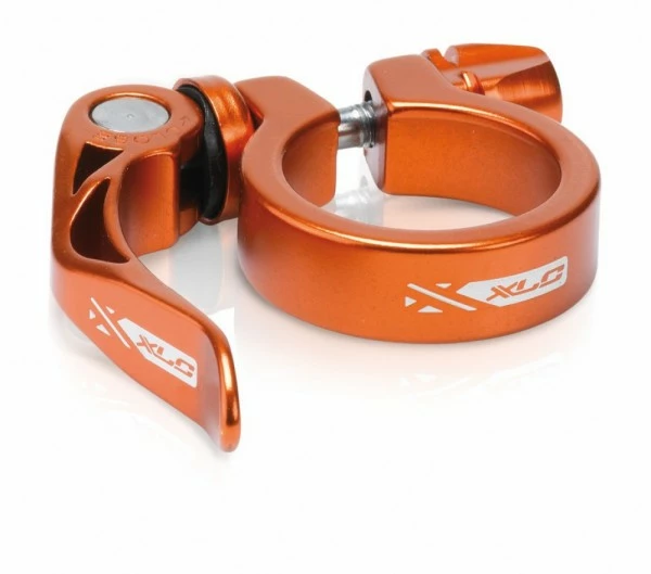 XLC Sattelstütz-Klemmring PC-L04 Ø 34,9 Mm Orange Mit Schnellspanner 3 XLC Sattelstütz-Klemmring PC-L04 Ø 34,9 Mm Orange Mit Schnellspanner