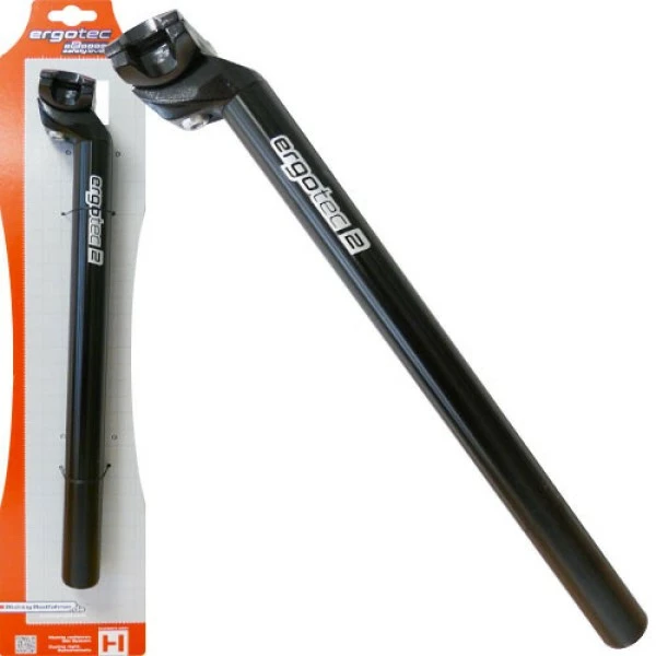 Ergotec Patentsattelstütze Alu Ø 27,0mm 350mm Schwarz 3 Ergotec Patentsattelstütze Alu Ø 27,0mm 350mm Schwarz