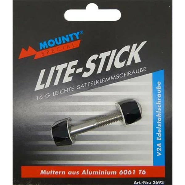 Asista Klemmschraube Sattelstütze M6 X 45 Mm Inbus Niro Schwarz 3 Asista Klemmschraube Sattelstütze M6 X 45 Mm Inbus Niro Schwarz